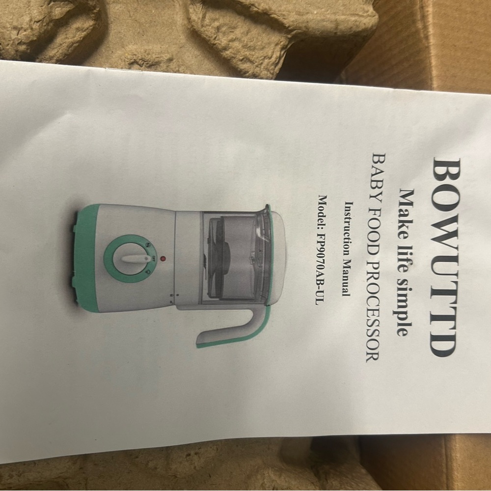 Baby Food Processor - Green